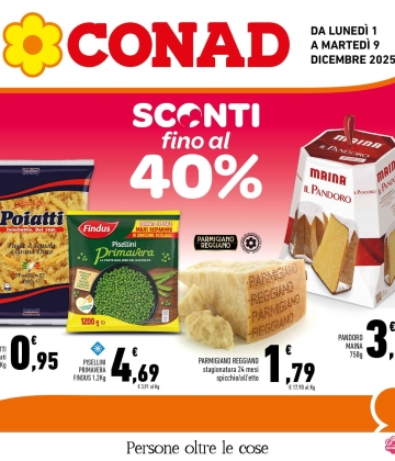 Sconti fino al 40%